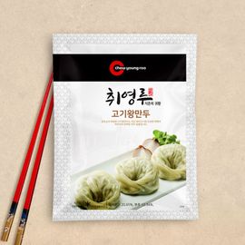 [chewyoungroo] Meat Big Dumplings 420g 1 Pack Meat Dumplings Dumpling Soup_Quyeonglu, Steamed Dumplings, Traditional, Gourmet, Filling, Moist, Savory, Diet_made in Korea